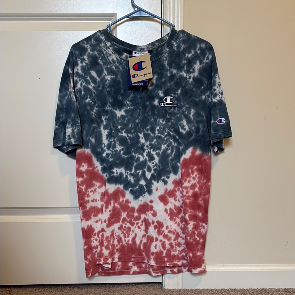 Champion Unity Dye T-Shirt - Red and Blue